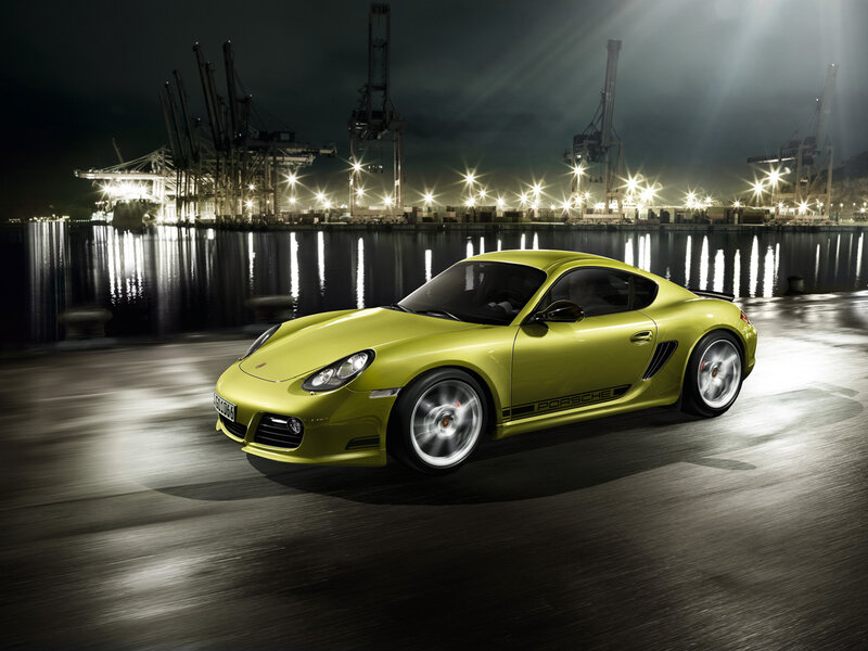 Lime Green Sports Car — Lime Green