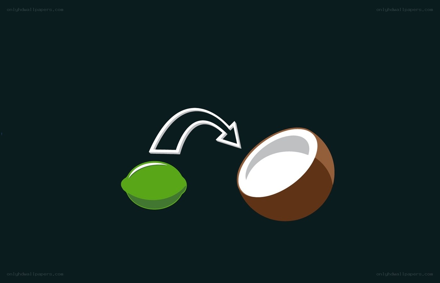 lime to coconut transformation