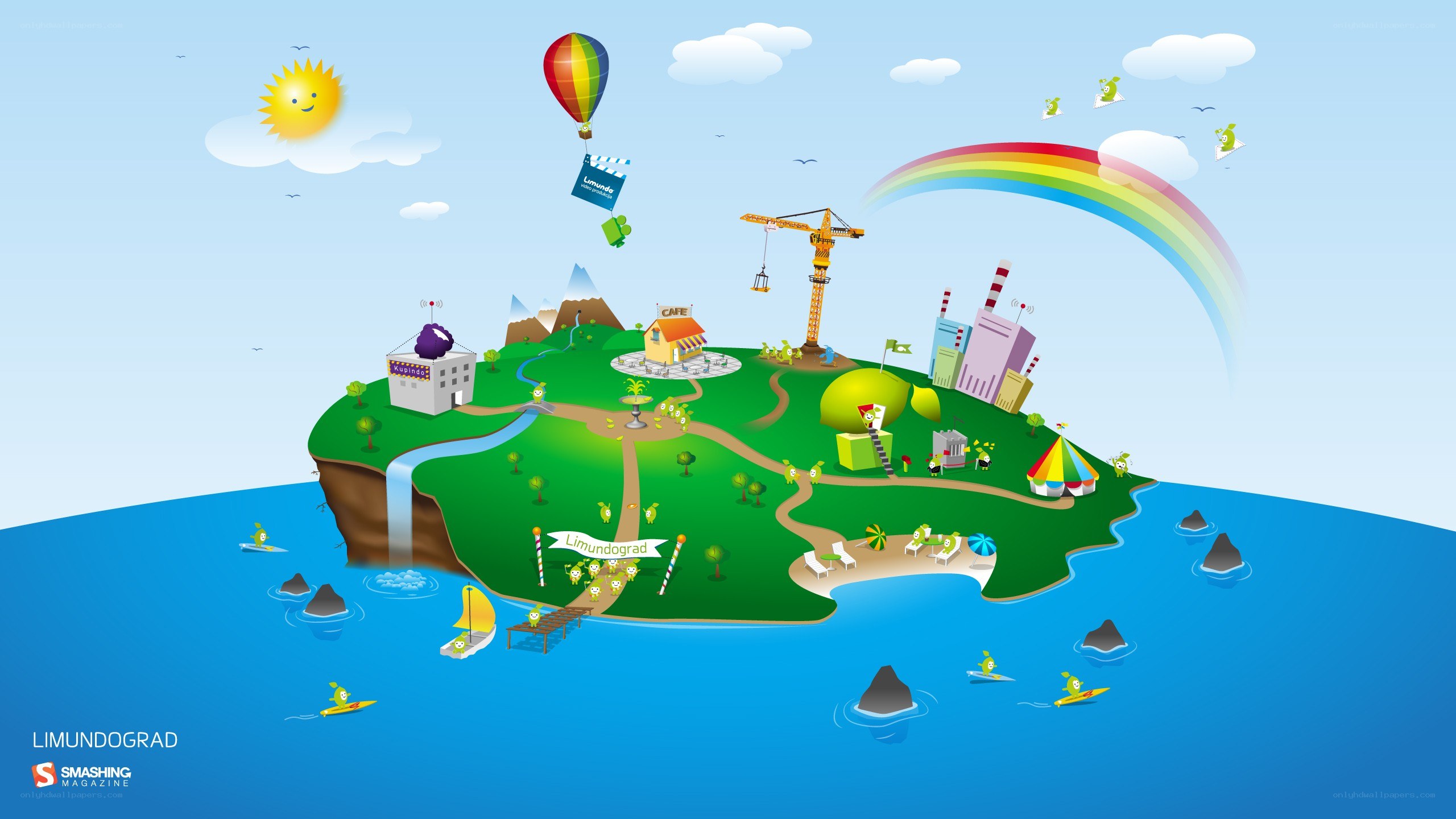 Limundograd island world