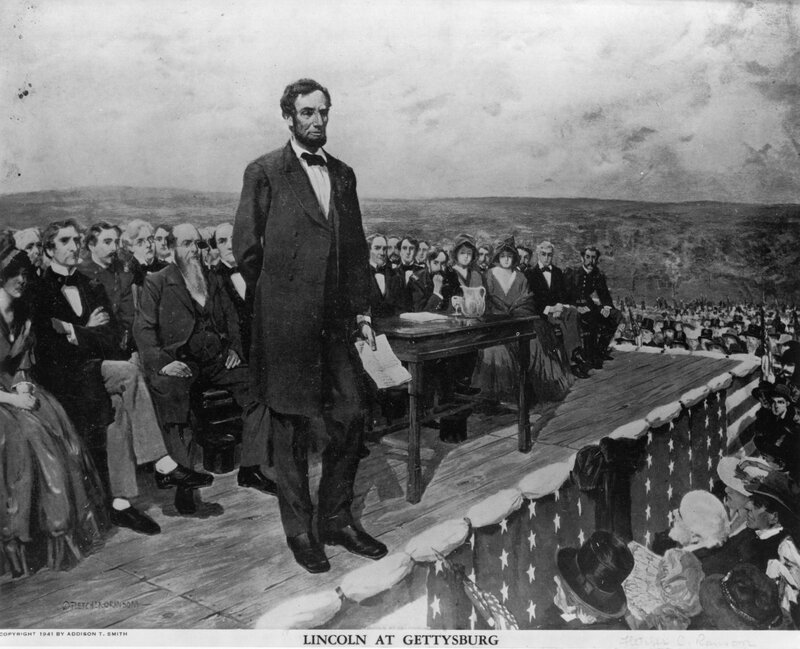 Lincoln at Gettysburg