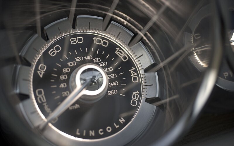 Lincoln Car Speedometer