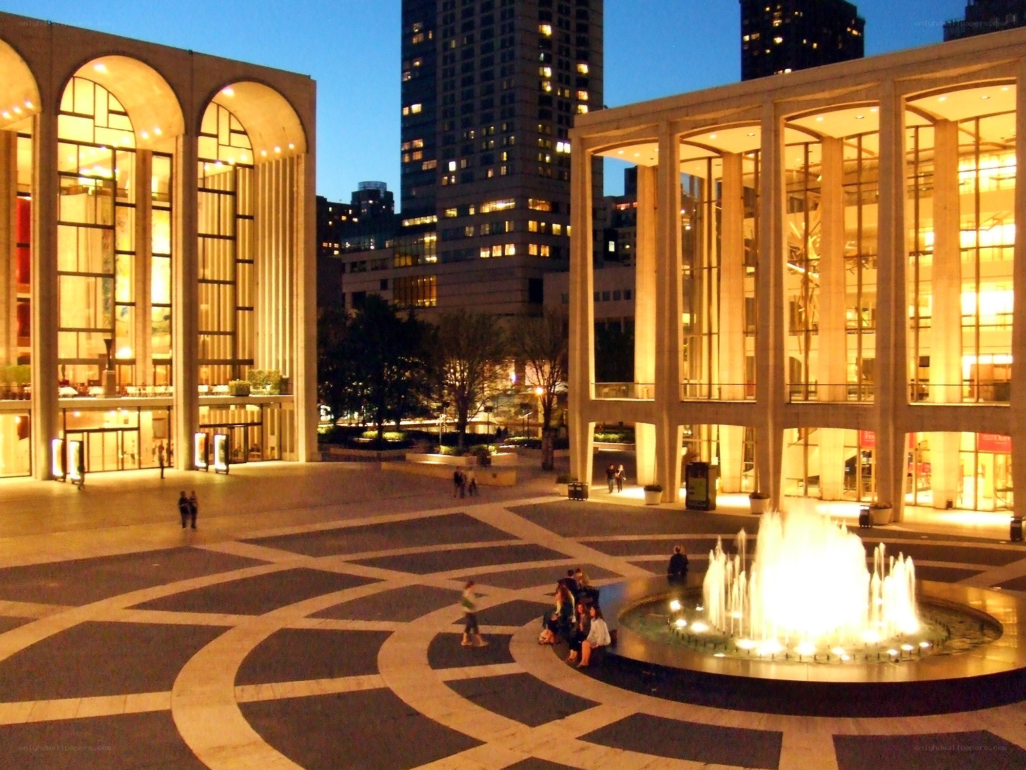Lincoln Center at dusk