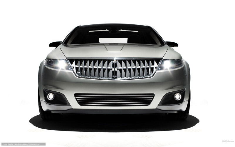 Lincoln concept car front view