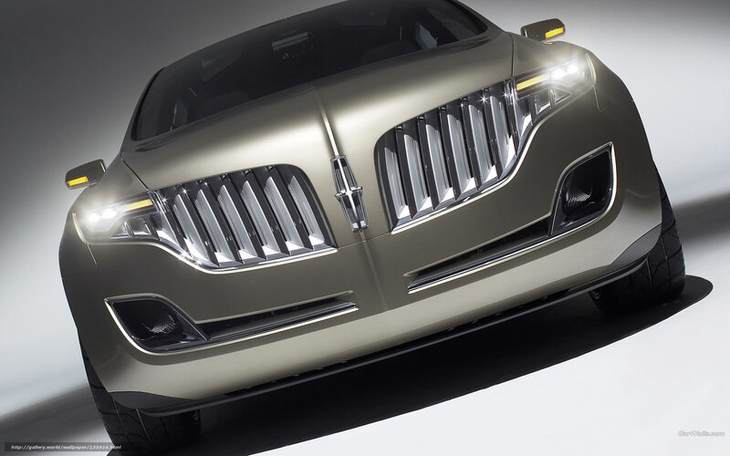 Lincoln Concept Car — Silver, Dramatic, 3d Render