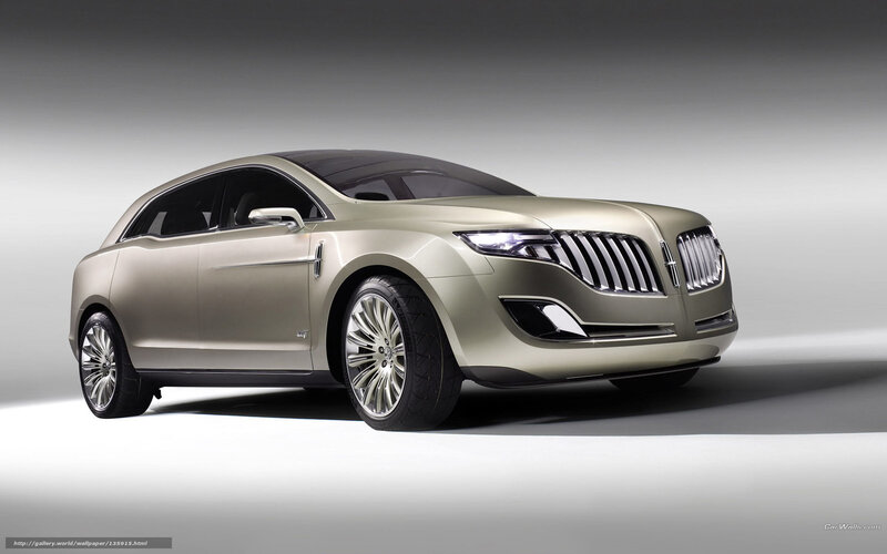 Lincoln Concept Car — Silver, Dramatic
