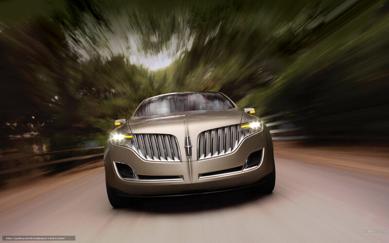 Lincoln Concept Car — Silver, Dynamic, Photograph