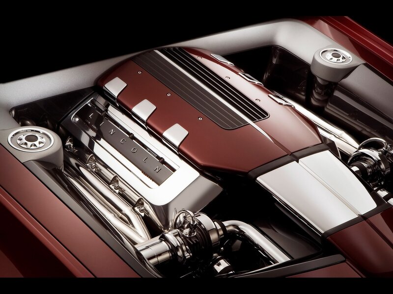 Lincoln engine bay