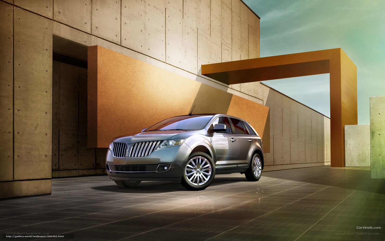 Lincoln MKX in modern architecture