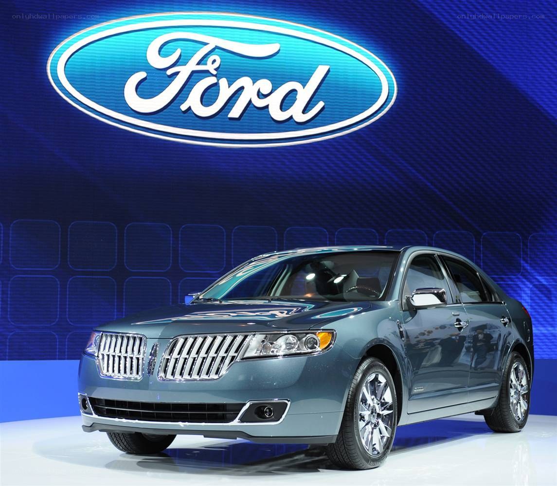 Lincoln MKZ on display
