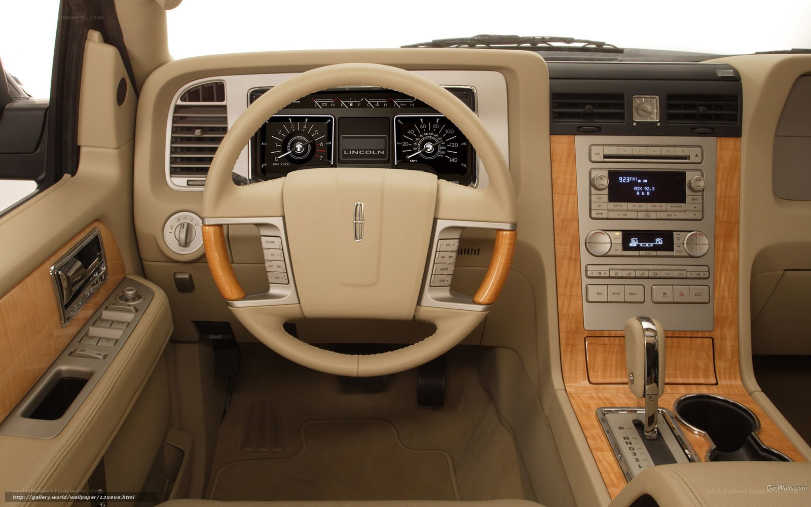 Lincoln vehicle interior