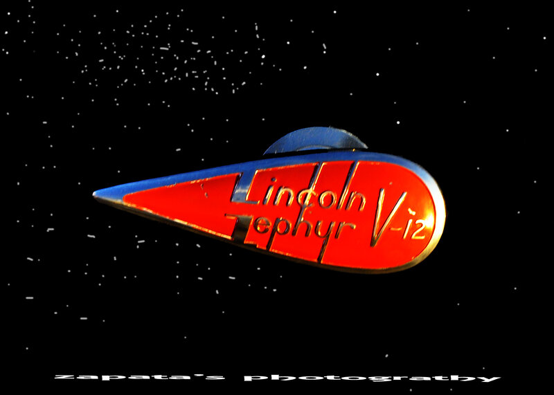 Lincoln Zephyr V-12 Badge