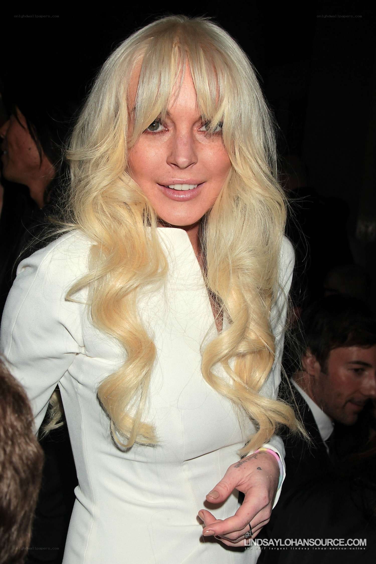 Lindsay Lohan at an event
