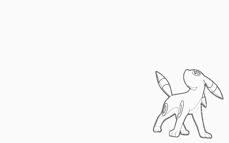 line art of a Pokémon