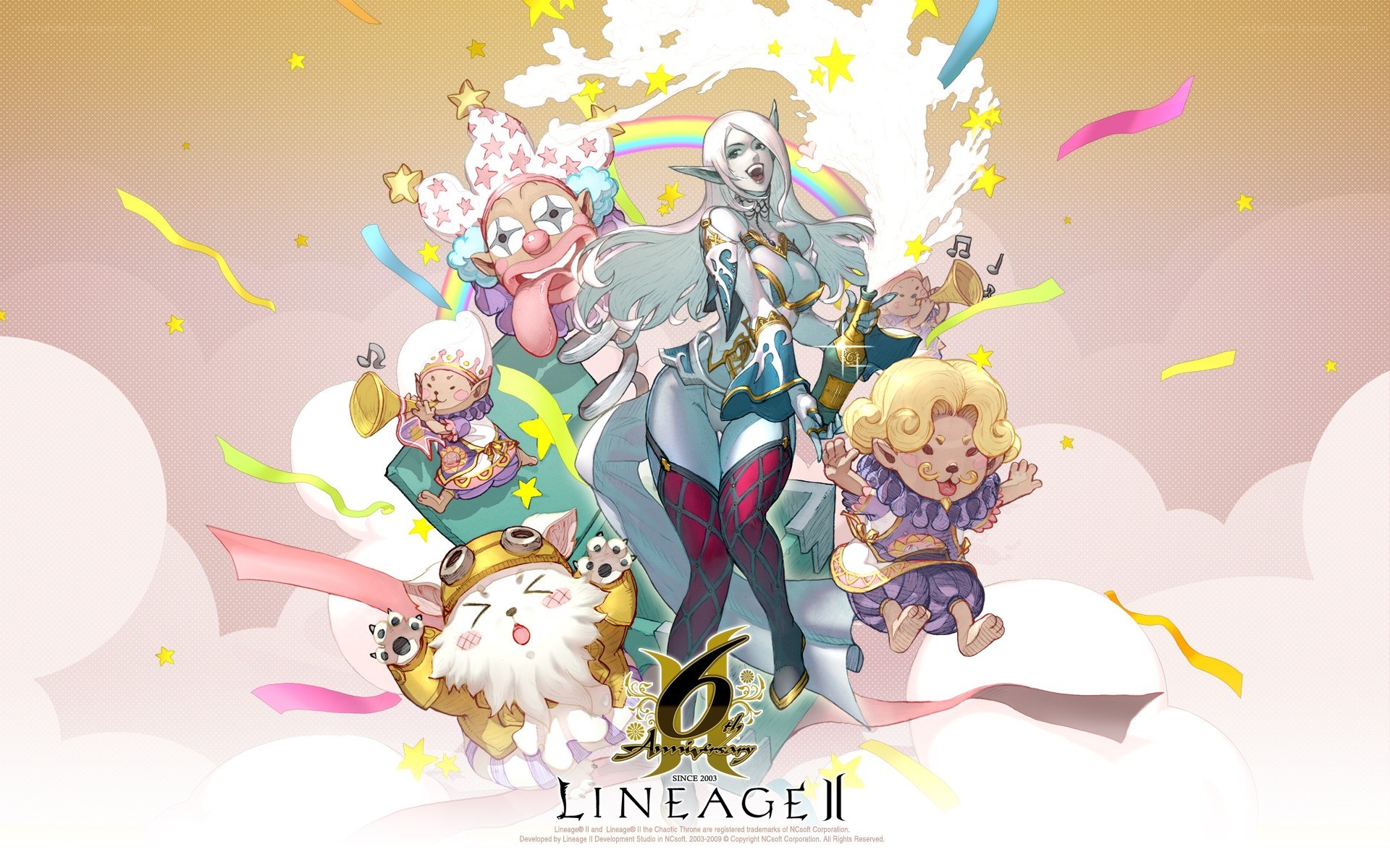Lineage II 6th Anniversary Art