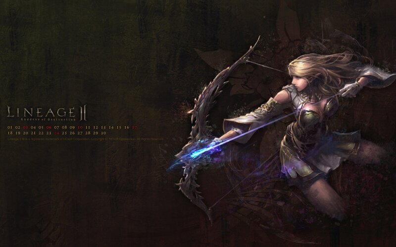 Lineage II archer artwork