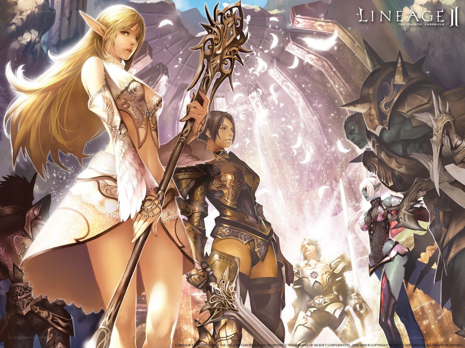 Lineage II character art