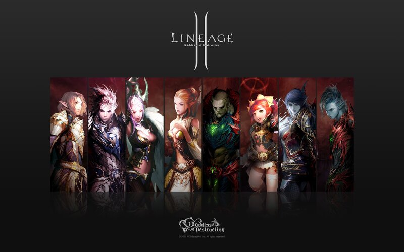 Lineage II character lineup