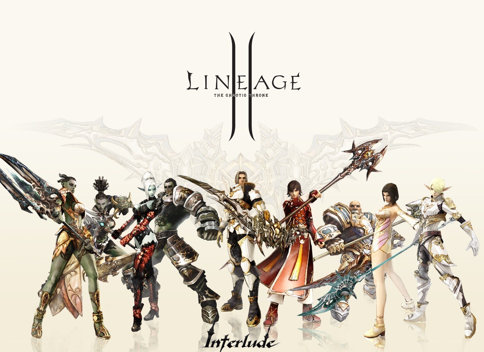 Lineage II character lineup