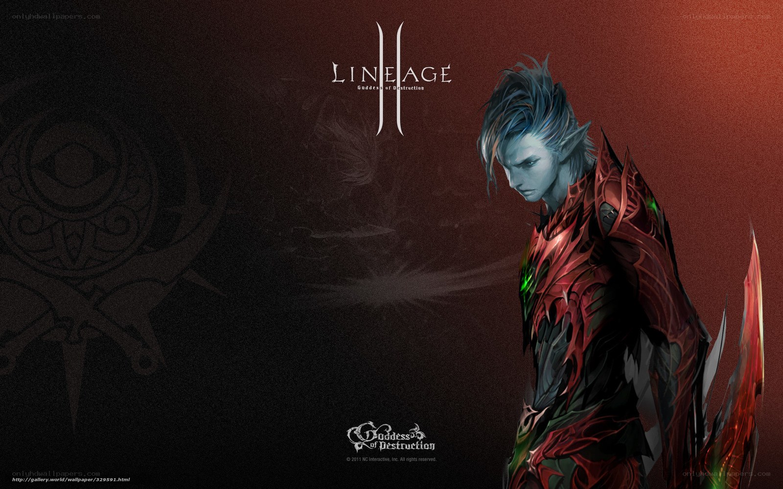 Lineage II character wallpaper