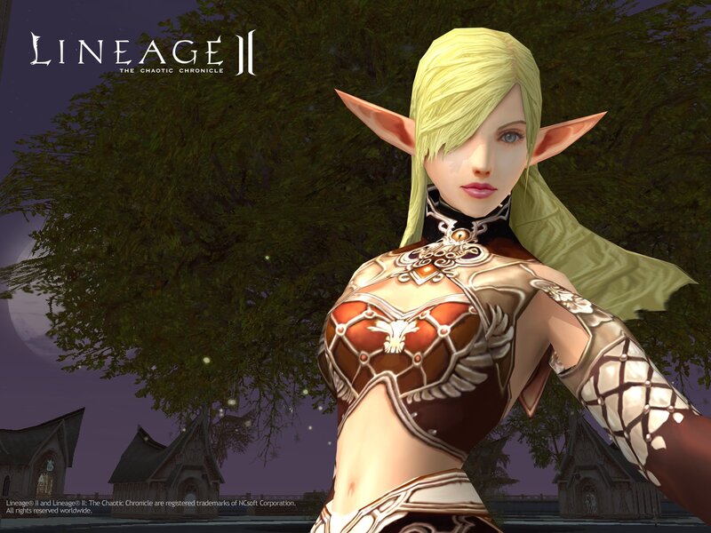 Lineage II Elf Character