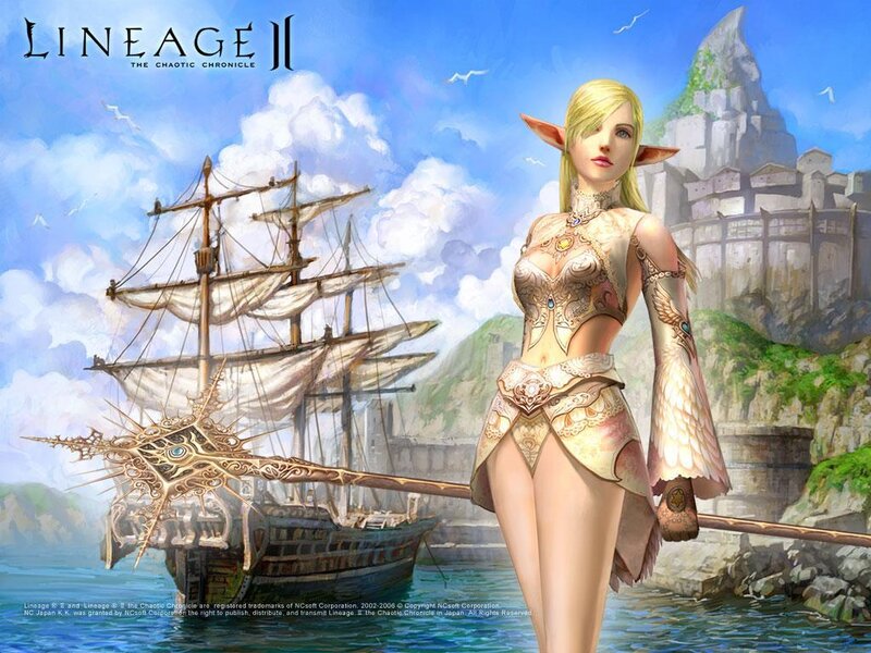 Lineage II Elf Warrior