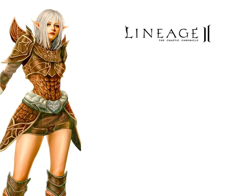 Lineage II elf warrior