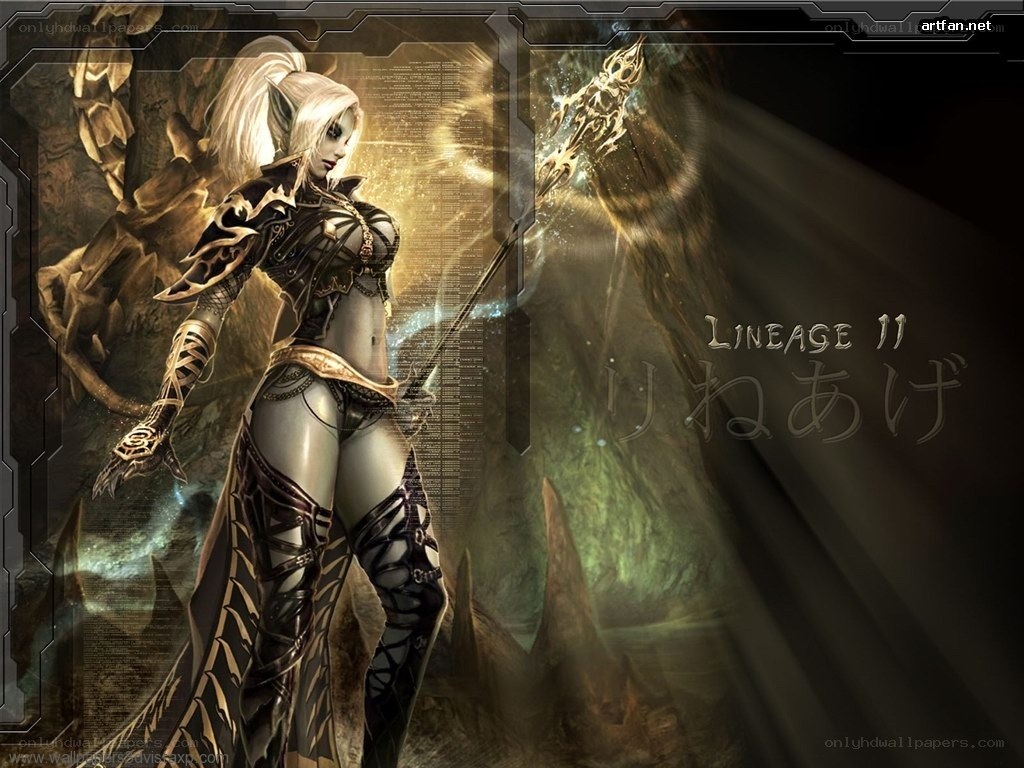 Lineage II fantasy character