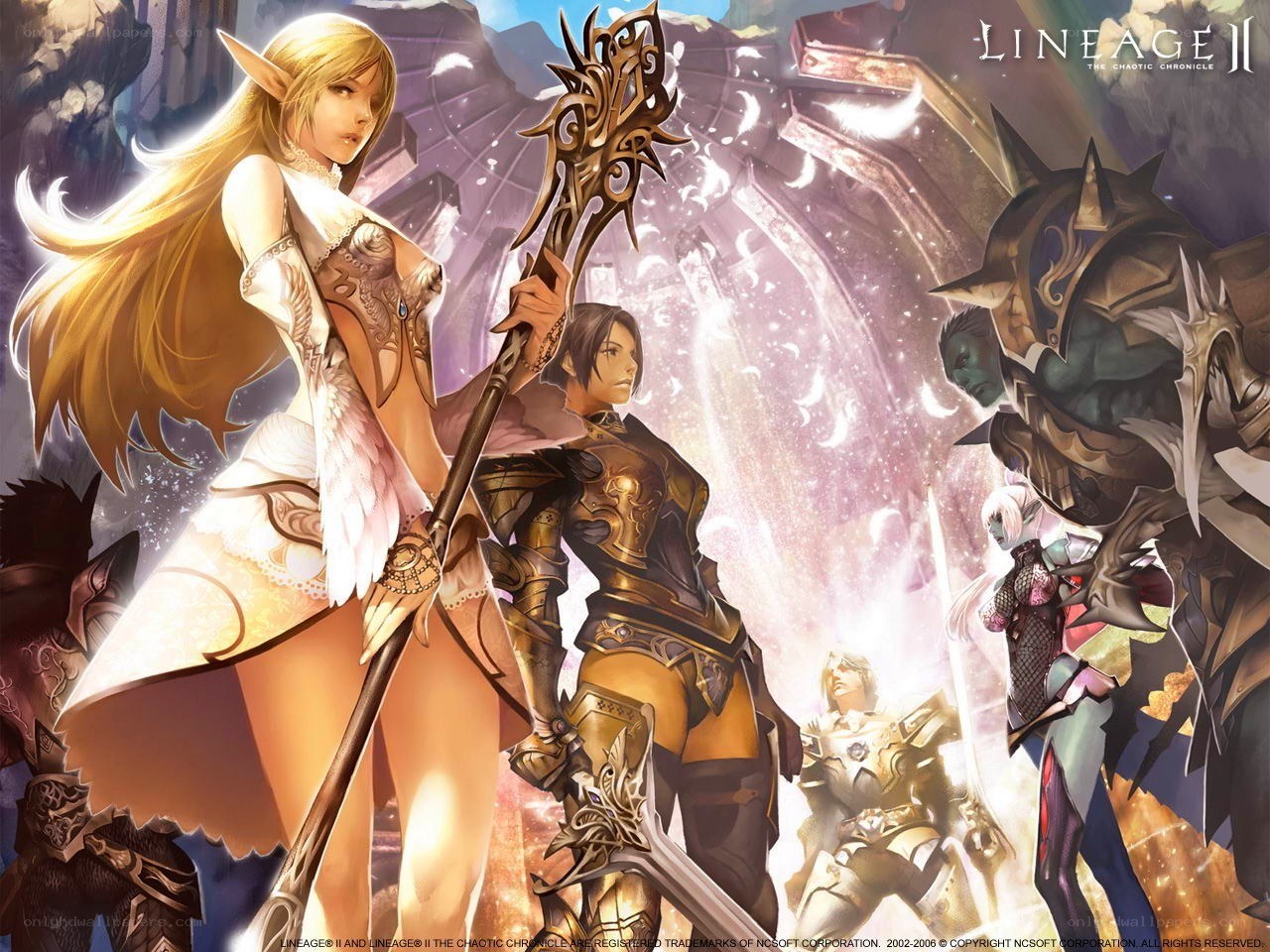 Lineage II game art