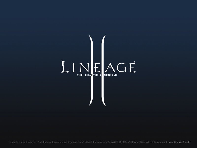 Lineage II Logo — White