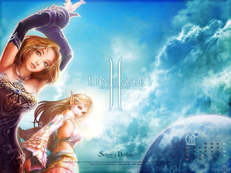 Lineage II promotional art