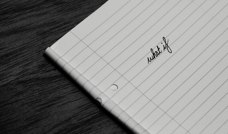 Lined Notebook on Wood