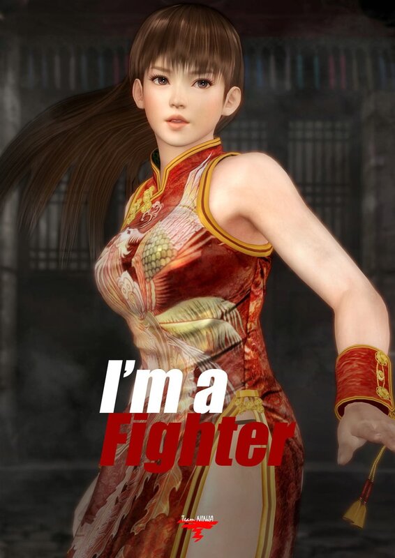Ling Xiaoyu fighter pose