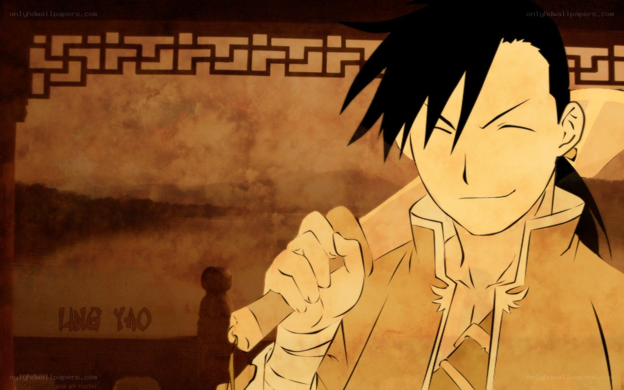 Ling Yao smiling
