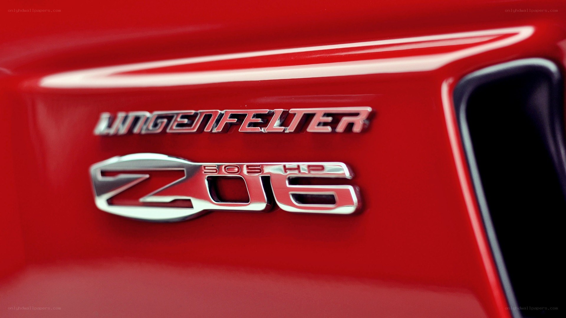 Lingenfelter Z06 badge