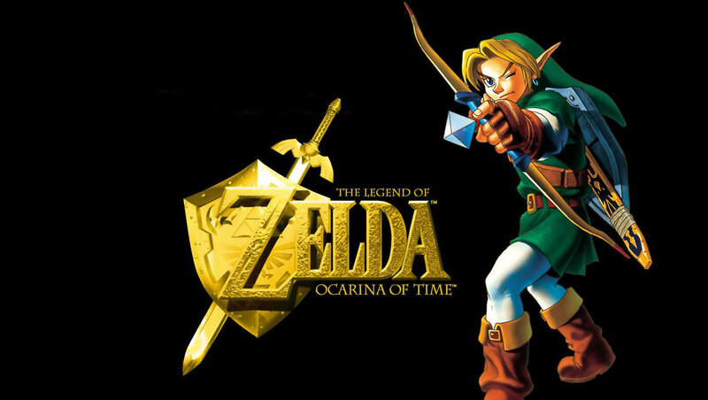 Link Aiming a Bow — Black, Dramatic