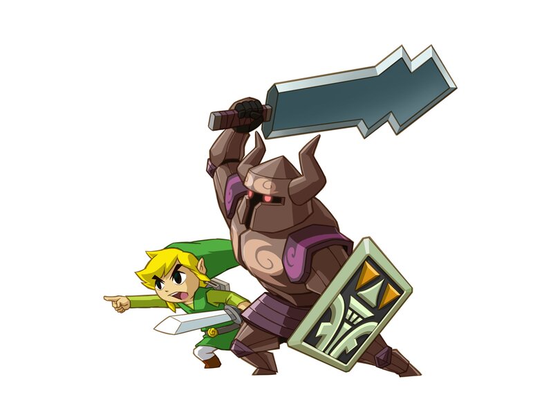 Link and a Robot — Green