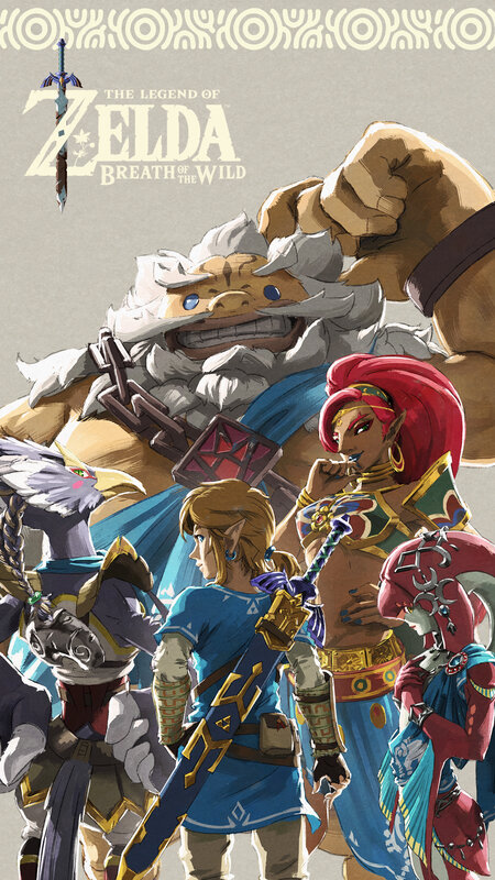 Link and Allies — Blue