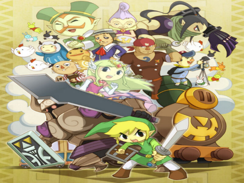 Link and Allies