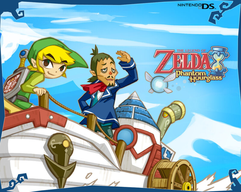 Link and Captain on a Ship