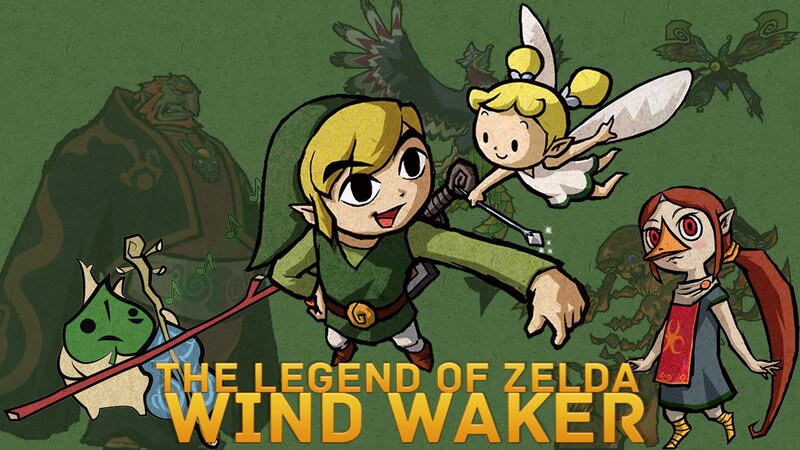 Link and Characters — Green