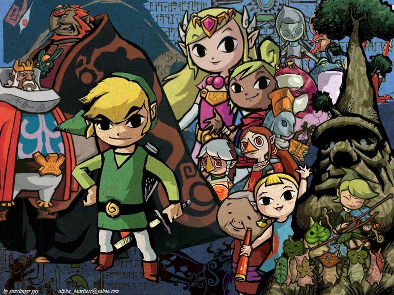 Link and Characters