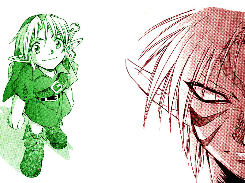 Link and Ganondorf characters