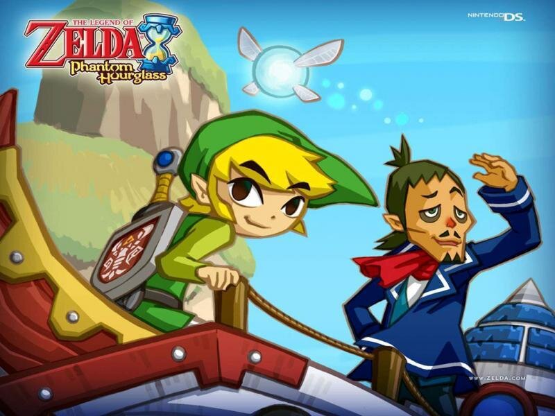 Link and Ghirahim on a Ship