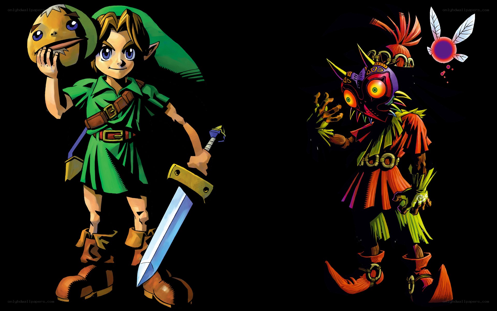 Link and Majora's Mask