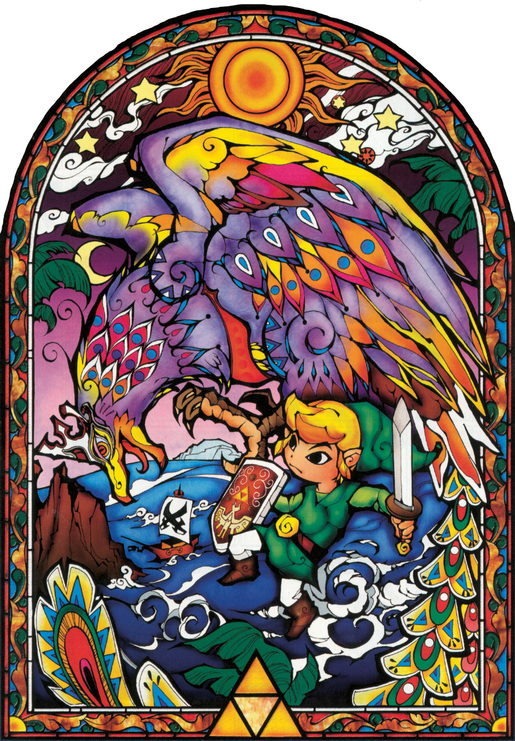 Link and the Great Eagle