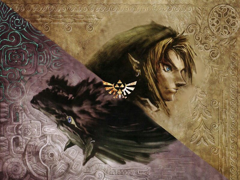 Link and the wolf
