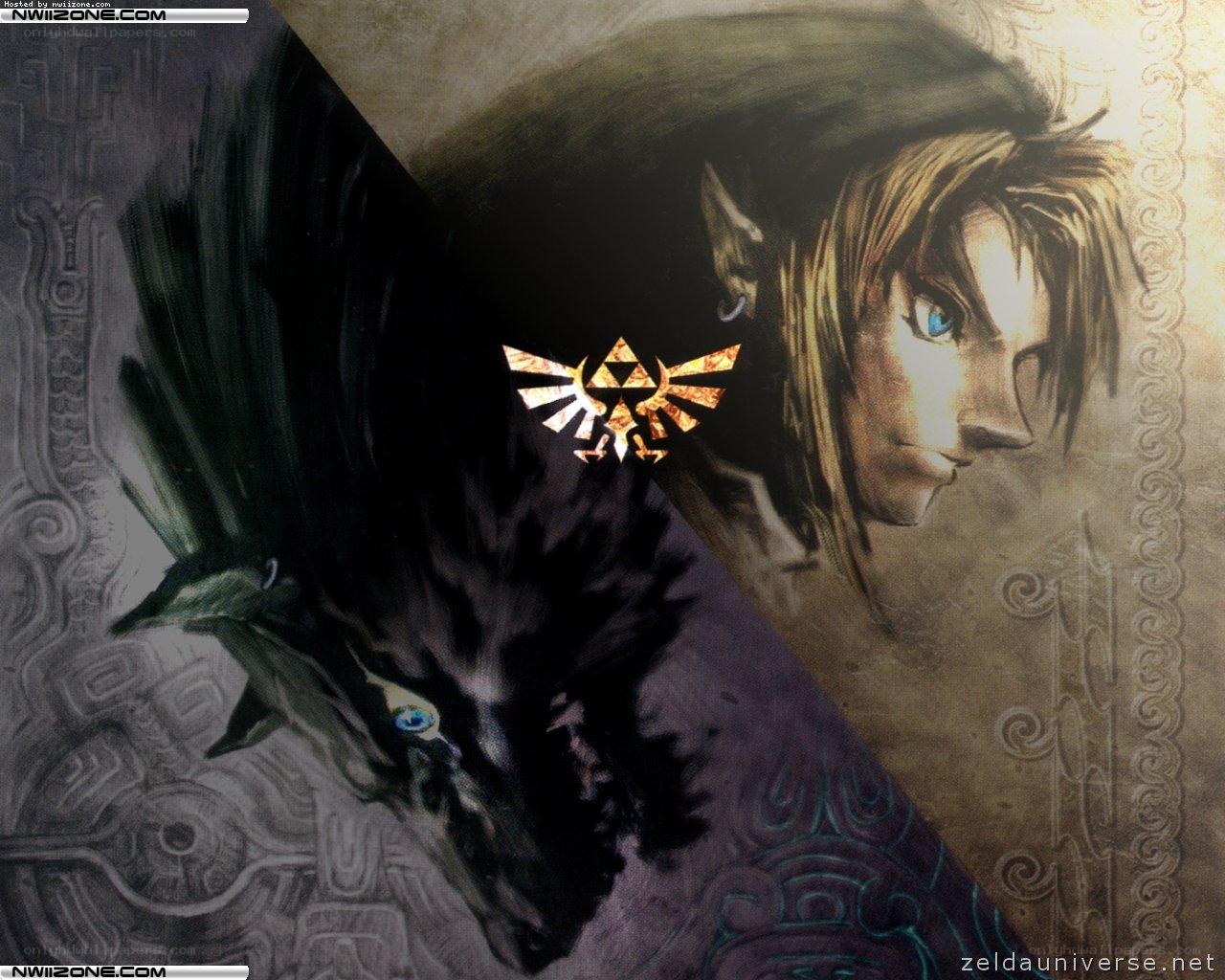 Link and Wolf Artwork