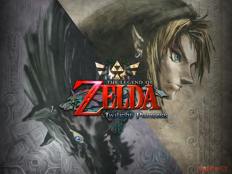 Link and Wolf Companion — Gray
