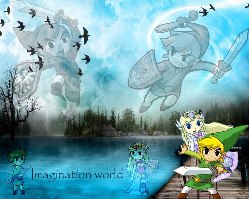 Link and Zelda Characters