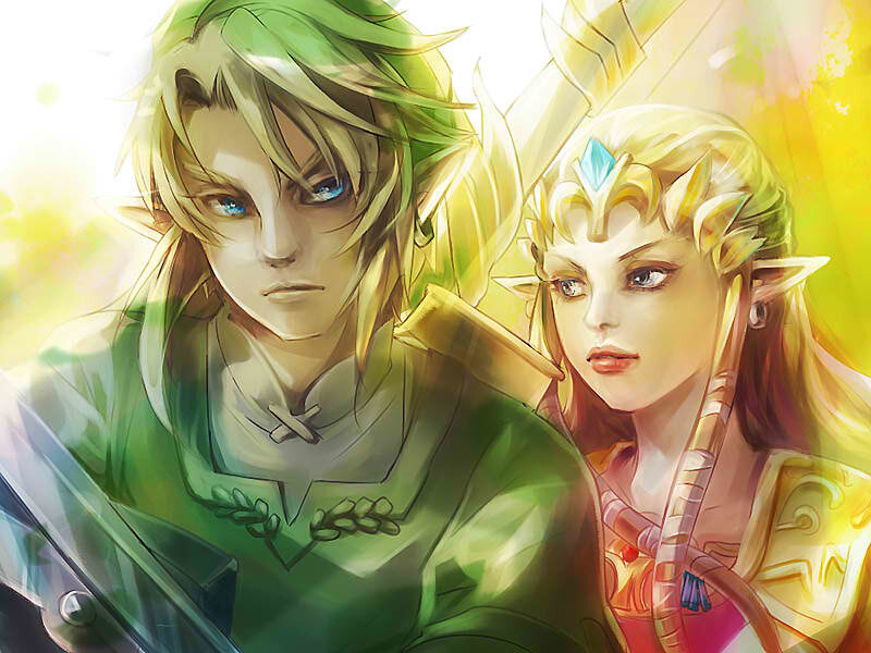 Link and Zelda